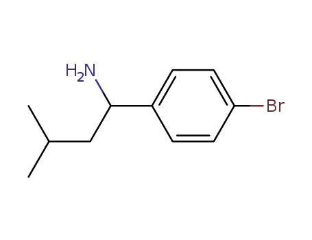 p-BrC<sub>6</sub>H<sub>4</sub>CH(iso-C<sub>4</sub>H<sub>9</sub>)NH<sub>2</sub>