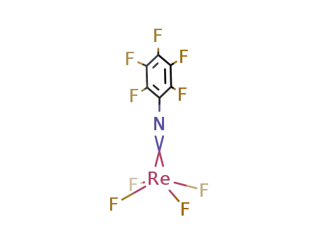 Molecular Structure of 119604-53-4 (ReF<sub>4</sub>(NC<sub>6</sub>F<sub>5</sub>))