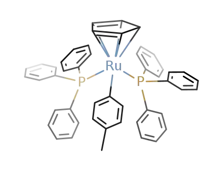 (η5-cyclopentadienyl)-p-tolylbis(triphenylphosphine)ruthenium