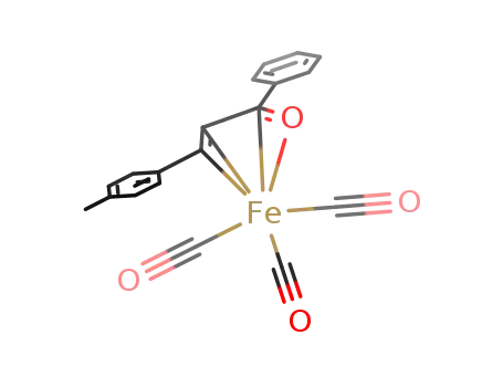 (CH<sub>3</sub>C<sub>6</sub>H<sub>4</sub>CHCHC(O)C<sub>6</sub>H<sub>5</sub>)Fe(CO)3