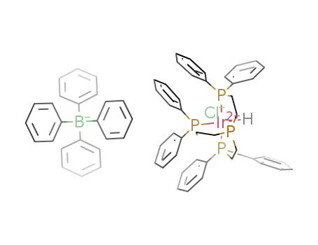 cis-chlorohydrido[tris(2-(diphenylphosphino)ethyl)phosphine]iridium(III) tetraphenylborate