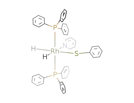 RhH<sub>2</sub>(SPh)(PPh<sub>3</sub>)2(pyridine)