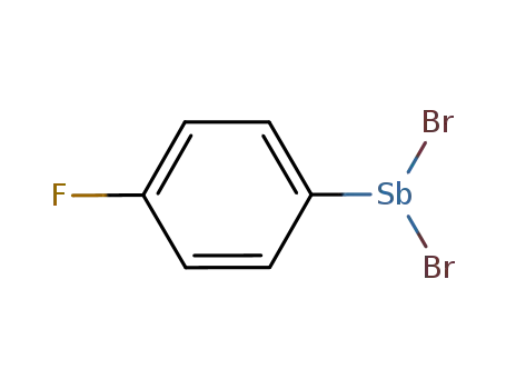 FC<sub>6</sub>H<sub>4</sub>SbBr<sub>2</sub>