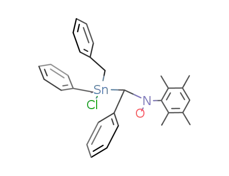 (CH<sub>3</sub>)4C<sub>6</sub>HNOCH(C<sub>6</sub>H<sub>5</sub>)Sn(CH<sub>2</sub>C<sub>6</sub>H<sub>5</sub>)2Cl