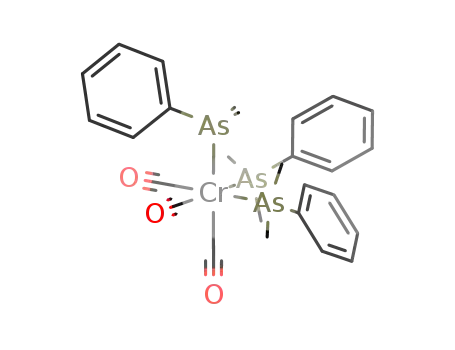 fac-(CO)3Cr{As(CH<sub>3</sub>)2C<sub>6</sub>H<sub>5</sub>}3