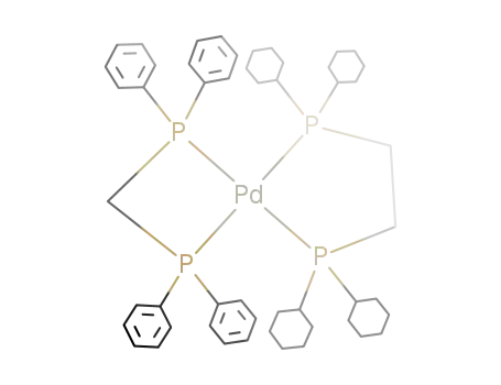 {Pd(1,2-bis(dicyclohexylphosphino)ethane)(1,2-bis(diphenylphosphino)methane)}