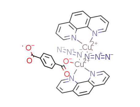 ([(1,10-phenanthroline)(μ1,1-azido)copper(II)]2(μ-terephthalate))n