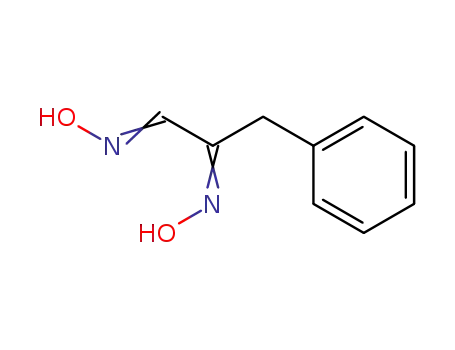 Molecular Structure of 4732-56-3 (Benzenepropanal, a-(hydroxyimino)-, oxime)