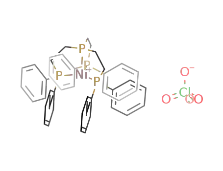 Molecular Structure of 76295-71-1 ([tris(2-diphenylphosphinoethyl)phosphine]nickel(I) perchlorate)