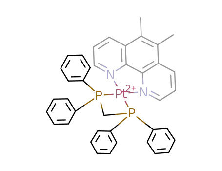 C<sub>39</sub>H<sub>34</sub>N<sub>2</sub>P<sub>2</sub>Pt<sup>(2+)</sup>