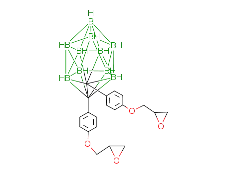 1,2-C<sub>2</sub>B<sub>10</sub>H<sub>10</sub>-1,2-Bis(4'-hydroxyphenyl) diglycidyl ether