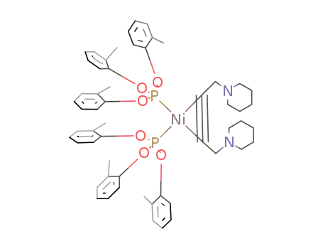 (1,4-dipiperidino-2-butyne)bis(tri-o-tolylphosphite)nickel<sup>(0)</sup>