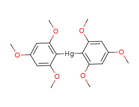 Molecular Structure of 83718-18-7 (bis(2,4,6-trimethoxyphenyl)mercury)