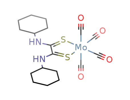 tetracarbonyl(N,N'-dicyclohexyldithiooxamide)molybdenum