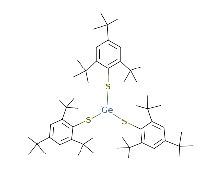 Germyl, tris[[2,4,6-tris(1,1-dimethylethyl)phenyl]thio]-
