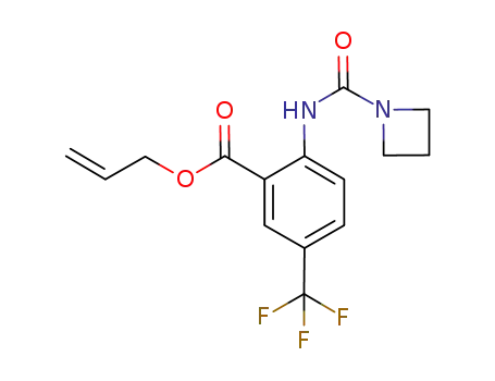 C<sub>15</sub>H<sub>15</sub>F<sub>3</sub>N<sub>2</sub>O<sub>3</sub>