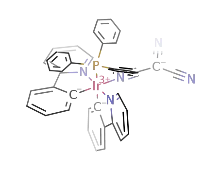 [Ir(tricyanomethanide)(2-phenylpyridine)2(triphenylphosphine)]