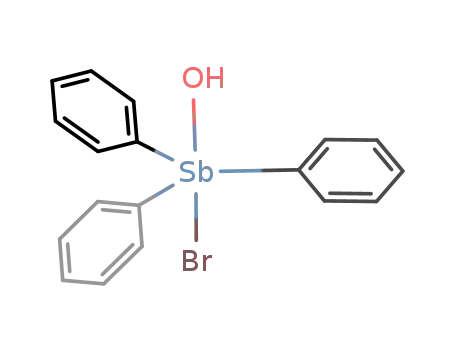 (C<sub>6</sub>H<sub>5</sub>)3SbBr(OH)