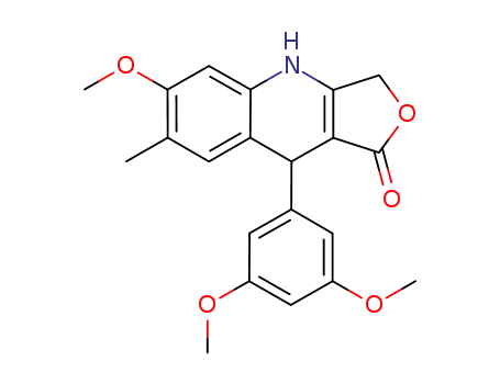 9-(3,5-dimethoxyphenyl)-6-methoxy-7-methyl-4,9-dihydrofuro[3,4-b]quinolin-1(3H)-one