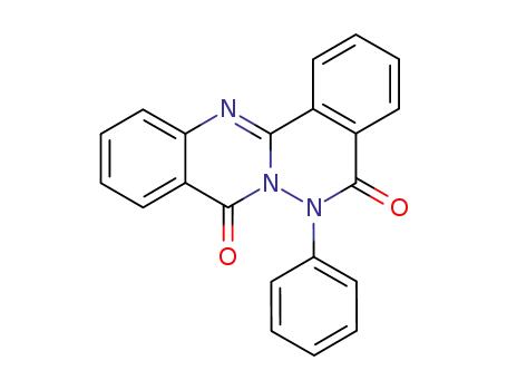 6H-Phthalazino[1,2-b]quinazoline-5,8-dione, 6-phenyl-