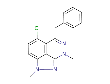 5-benzyl-6-chloro-1,3-dimethyl-1,3-dihydropyrazolo[3,4,5-de]phthalazine