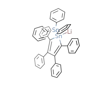 1-lithio-2,3,4,5-tetraphenyl-1-(triphenylstannyl)stannole