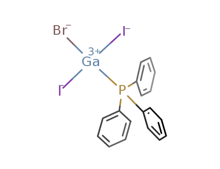 GaBrI<sub>2</sub>(P(C<sub>6</sub>H<sub>5</sub>)3)