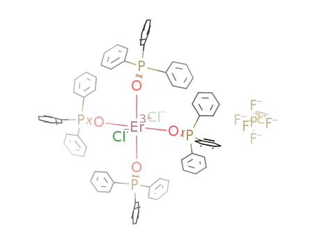 [Er(III)Cl<sub>2</sub>(triphenylphosphine oxide)4]PF<sub>6</sub>