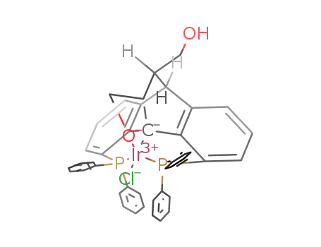 [iridium(chloride)C<sub>14</sub>H<sub>7</sub>(P(C<sub>6</sub>H<sub>5</sub>)2)CH(CH<sub>2</sub>O)(CH(CH<sub>2</sub>OH))]