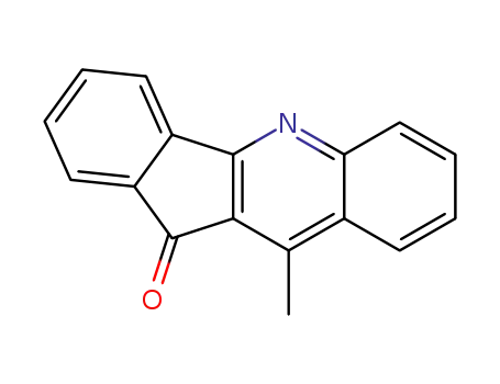 Molecular Structure of 142790-83-8 (10-methyl-11H-indeno[1,2-b]quinolin-11-one)