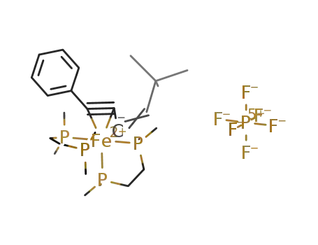 cis-Fe(1,2-bis(dimethylphosphanyl)ethane)2(C<sub>4</sub>H(Ph)(tBu))PF<sub>6</sub>