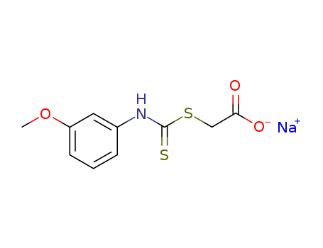 Molecular Structure of 1313419-68-9 (C<sub>10</sub>H<sub>10</sub>NO<sub>3</sub>S<sub>2</sub><sup>(1-)</sup>*Na<sup>(1+)</sup>)