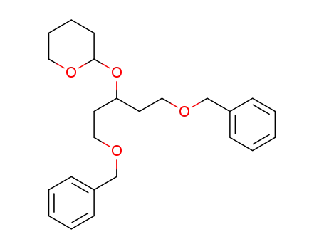 2H-Pyran,
tetrahydro-2-[3-(phenylmethoxy)-1-[2-(phenylmethoxy)ethyl]propoxy]-