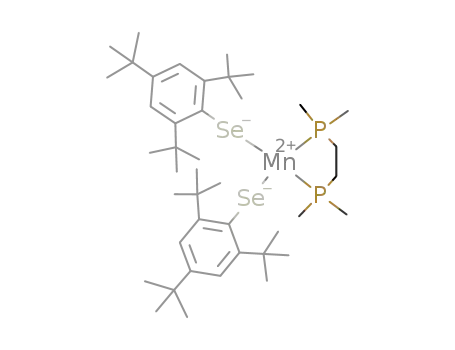[Mn(Se(2,4,6-tri-tert-butylphenyl))2(Me<sub>2</sub>PCH<sub>2</sub>CH<sub>2</sub>PMe<sub>2</sub>)]