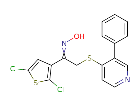 C<sub>17</sub>H<sub>12</sub>Cl<sub>2</sub>N<sub>2</sub>OS<sub>2</sub>