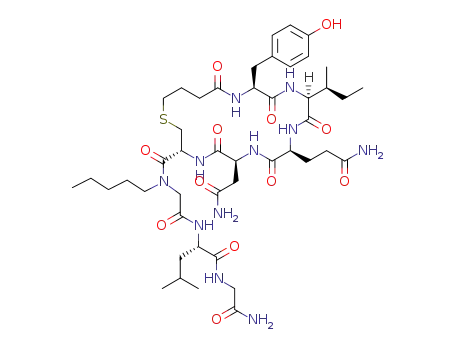 Molecular Structure of 1613409-00-9 (C<sub>46</sub>H<sub>73</sub>N<sub>11</sub>O<sub>12</sub>S)