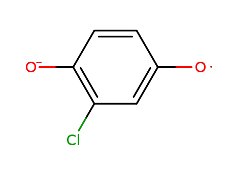 chloro-p-benzosemiquinone radical anion