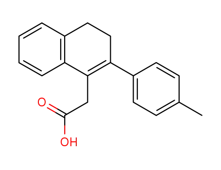 3,4-Dihydro-2-<p-tolyl>-1-naphthylessigsaeure