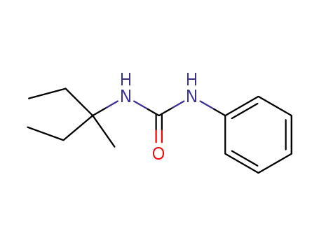 N-<1-Ethyl-1-methyl-propyl>-N'-phenyl-harnstoff