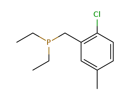 Diethyl-(2-chlor-5-methyl-benzyl)-phosphin