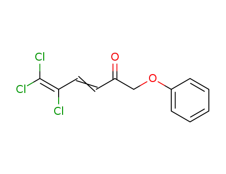 1,1,2-Trichlor-6-phenoxy-hexa-1,3-dien-5-on