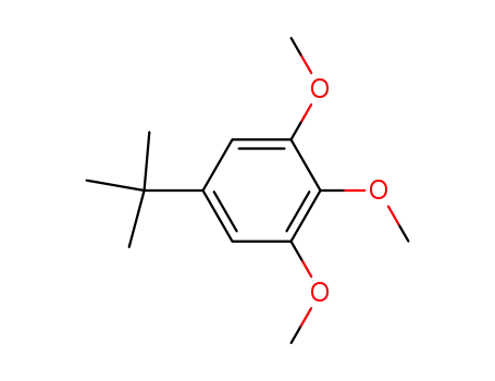 Benzene, 5-(1,1-dimethylethyl)-1,2,3-trimethoxy-
