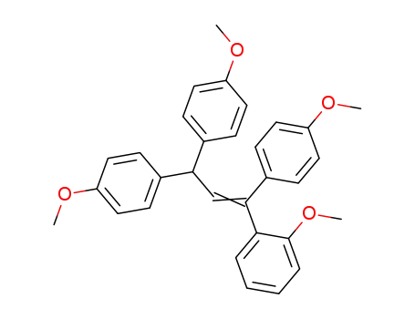 1-(2-Methoxy-phenyl)-1,3,3-tri-(4-methoxy-phenyl)-prop-1-en