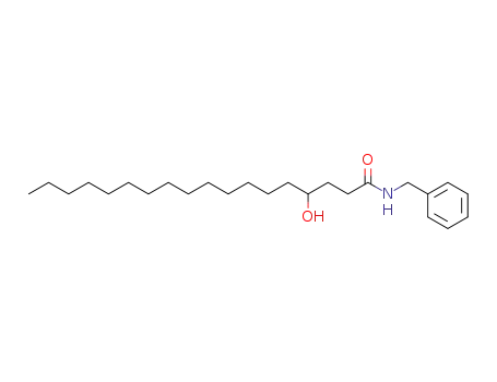 Molecular Structure of 1250-83-5 (N-Benzyl-4-hydroxy-octadecanamid)