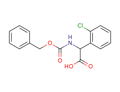 DL-Benzyloxycarbonylamino-<2-chlor-phenyl>-essigsaeure
