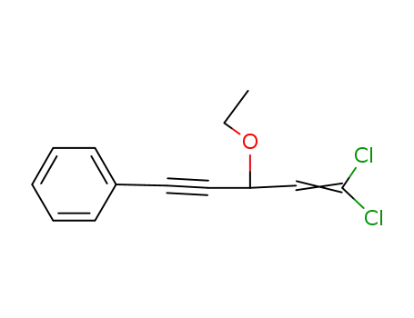 1,1-Dichlor-3-ethoxy-5-phenyl-penten-<sup>(1)</sup>-in-<sup>(4)</sup>