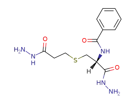 N-Benzoyl-S-(2-hydrazinocarbonyl-ethyl)-L-cystein-hydrazid