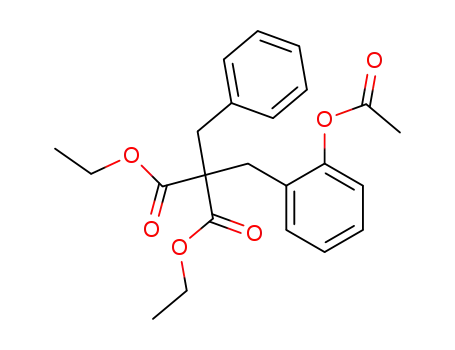 Propanedioic acid, [[2-(acetyloxy)phenyl]methyl](phenylmethyl)-, diethyl
ester