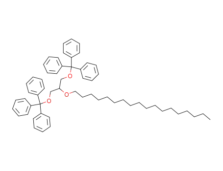 Molecular Structure of 118477-24-0 (Ditrityl-β-batylalkohol)