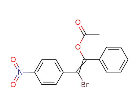 α'-Acetoxy-α-brom-4-nitro-stilben